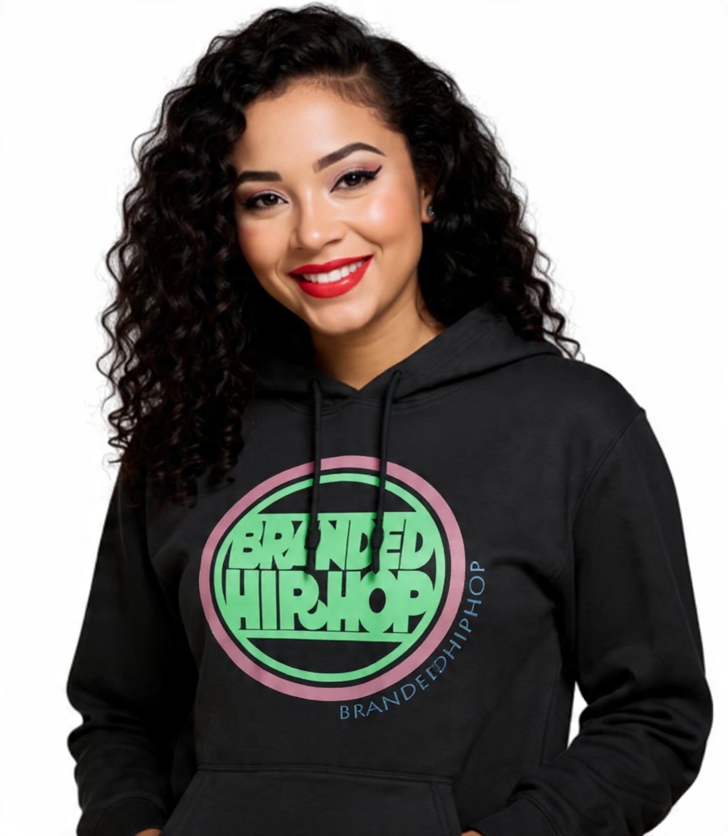 LOGO HOODY 1/1 BK GR PK