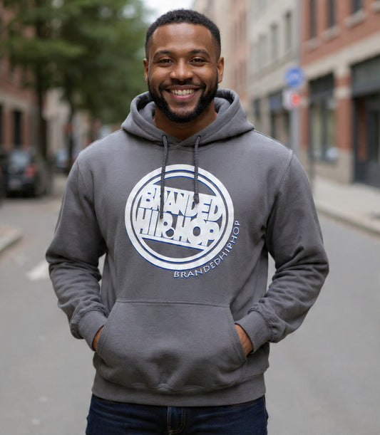 LOGO HOODY 1/1 CHAR ROYAL